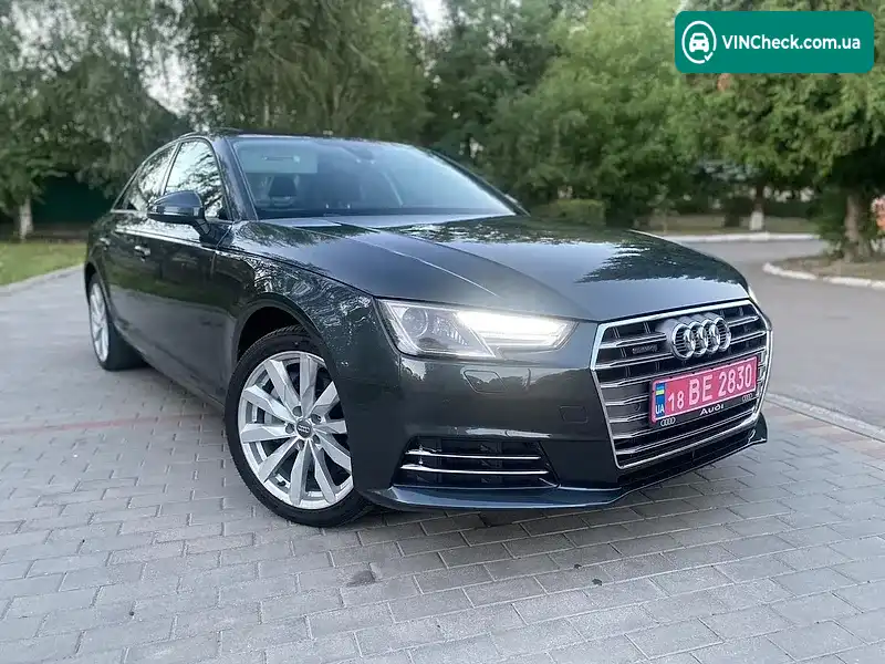 Audi A4 2017, фото з оголошення 1 з 20, VIN WAUANAF41HN007587