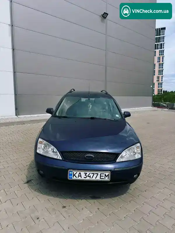 Ford Mondeo 2001, фото з оголошення 1 з 6, VIN WF0WXXGBBW1P08426