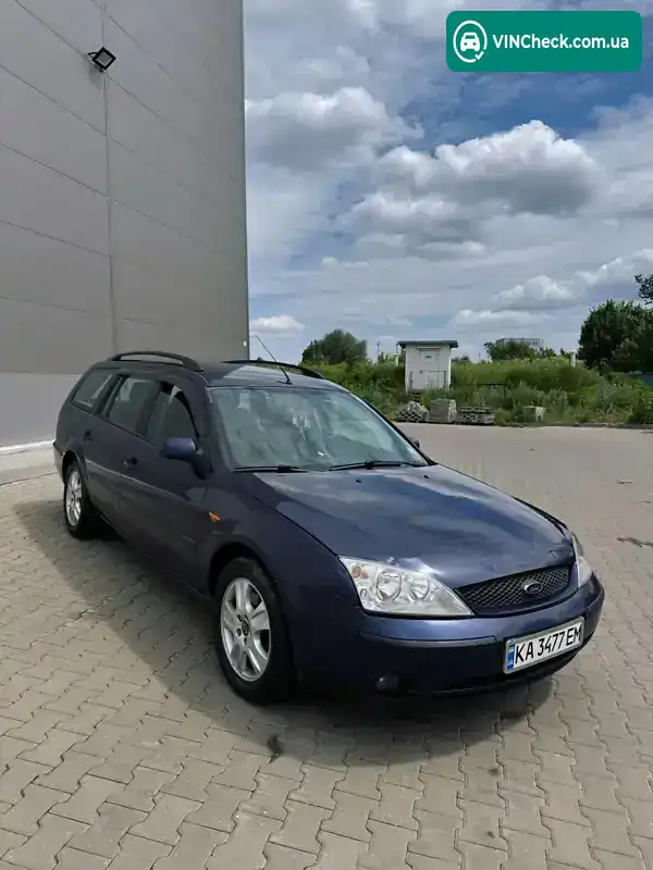 Ford Mondeo 2001, фото з оголошення 2 з 6, VIN WF0WXXGBBW1P08426