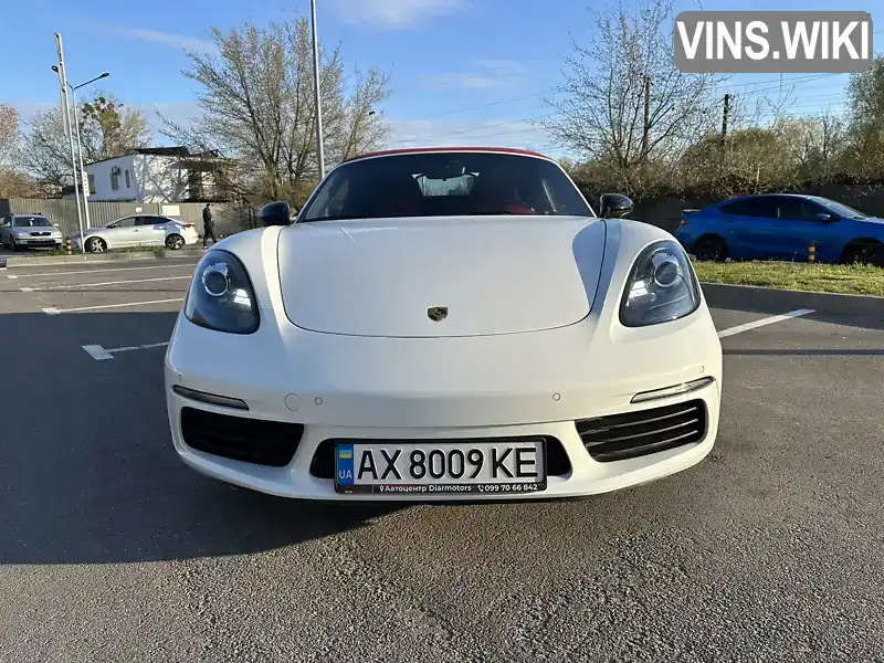 Porsche Boxster 2018, фото з оголошення 2 з 17, VIN WP0CA2A88JS211222