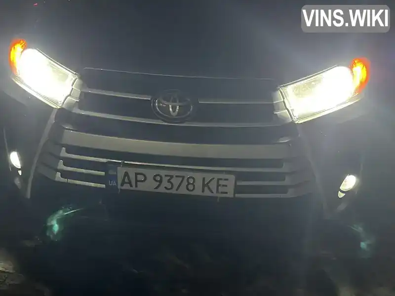 Toyota Highlander 2018, фото з оголошення 2 з 17, VIN 5TDJZRFH1JS826446