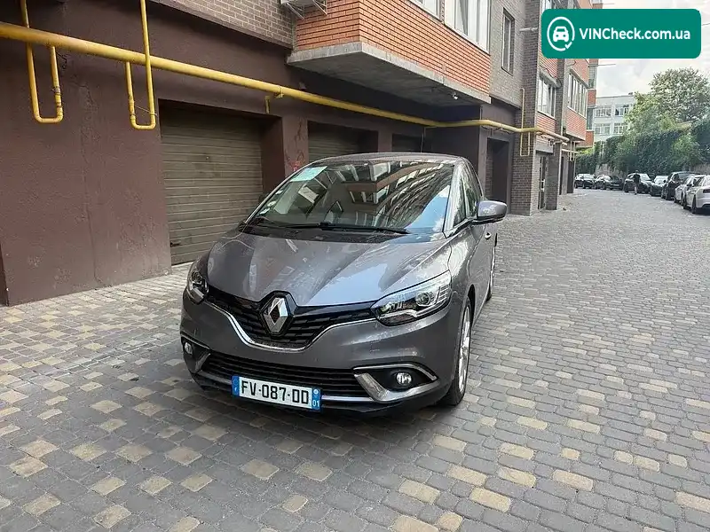 Renault Scenic 2020, фото з оголошення 1 з 20, VIN VF1RFA00965849596