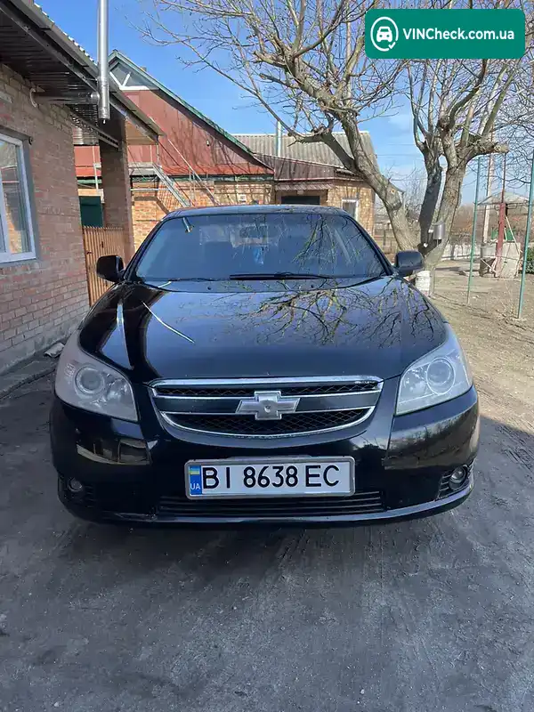 Chevrolet Epica 2008, фото з оголошення 2 з 20, VIN Y6DLF69KE8B104370
