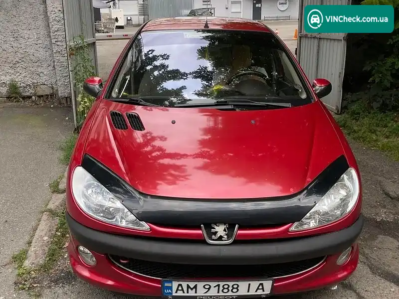 Peugeot 206 2006, фото з оголошення 1 з 20, VIN VF32AKFWR47469784