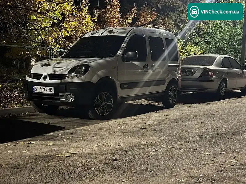 Renault Kangoo 2007, фото з оголошення 2 з 20, VIN VF1KCASA837553459