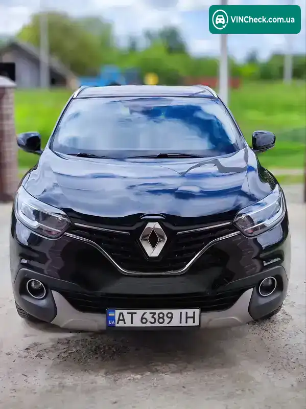 Renault Kadjar 2016, фото з оголошення 2 з 19, VIN VF1RFE00855191016