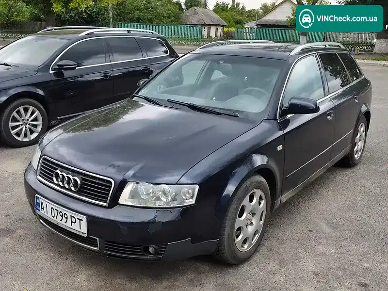 Audi A4 2003, фото з оголошення 1 з 7, VIN WAUZZZ8E23A119066