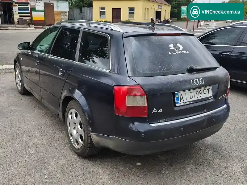 Audi A4 2003, фото з оголошення 2 з 7, VIN WAUZZZ8E23A119066