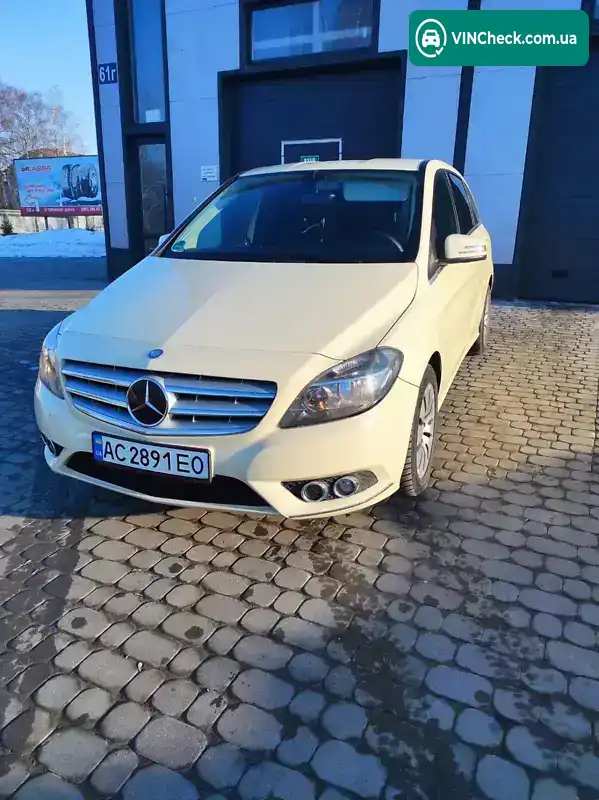 Mercedes-Benz B-Class 2014, фото з оголошення 2 з 21, VIN WDD2462121J292059