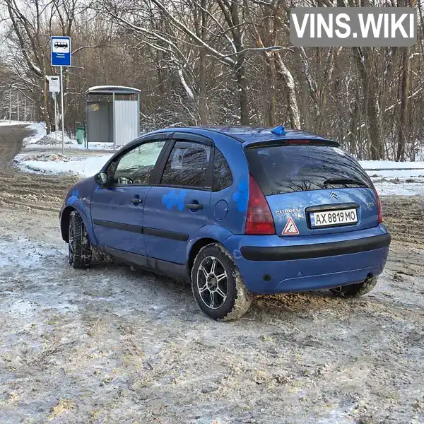 Citroen C3 2002, фото з оголошення 2 з 16, VIN VF7FCKFVE26079238