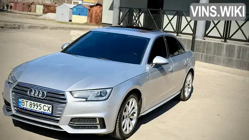 Audi A4 2019, фото з оголошення 2 з 17, VIN WAUDNAF40KA043833