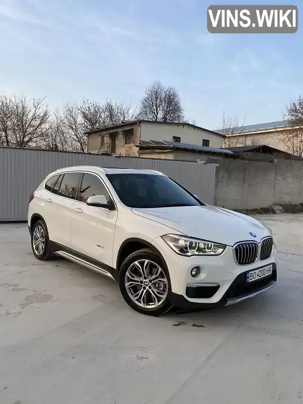 BMW X1 2016, фото з оголошення 1 з 12, VIN WBXHT3C32H5F75660