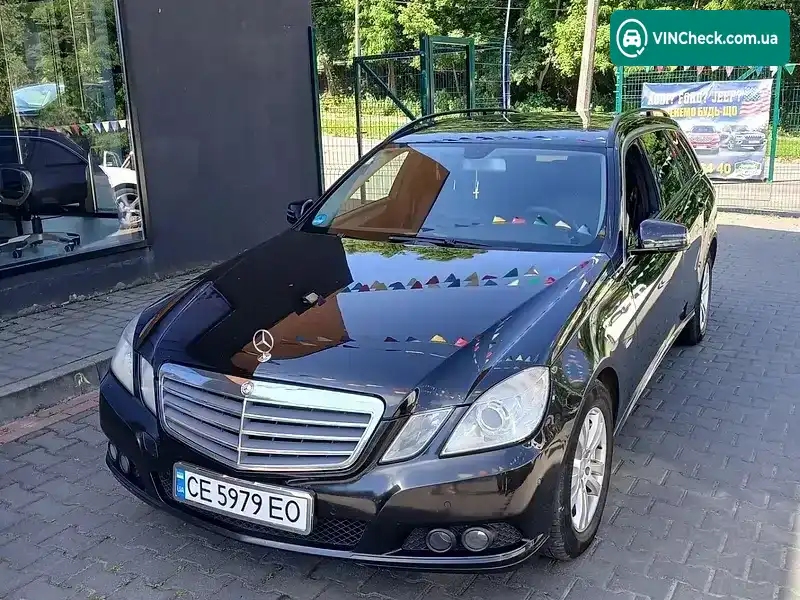Mercedes-Benz E-Class 2010, фото з оголошення 1 з 10, VIN WDD2122021A260585