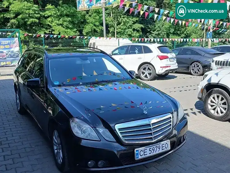 Mercedes-Benz E-Class 2010, фото з оголошення 2 з 10, VIN WDD2122021A260585