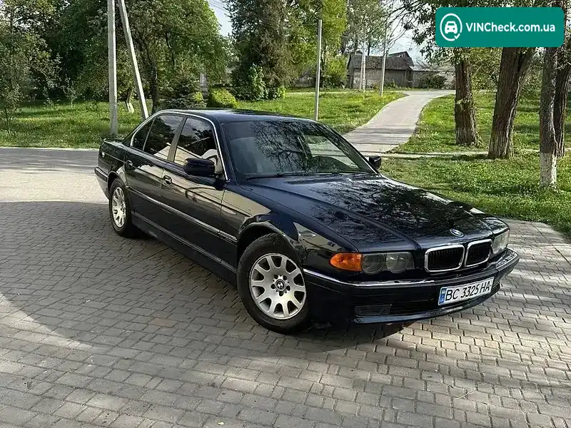 BMW 7 Series 2001, фото з оголошення 1 з 11, VIN WBAGE61020DN50906