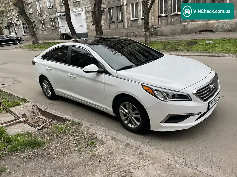 Hyundai Sonata 2017, фото з оголошення 2 з 20, VIN 5NPE24AF6HH577138