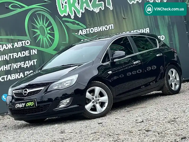 Opel Astra 2010, фото з оголошення 1 з 20, VIN W0LPF6ED9AG067246
