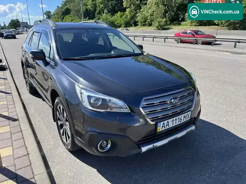 Subaru Outback 2016, фото з оголошення 2 з 11, VIN JF1BS9LC2GG071667