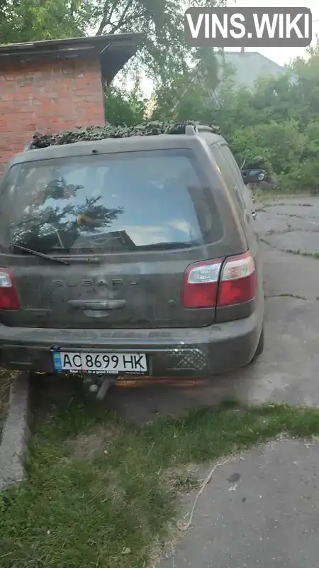 Subaru Forester 2001, фото з оголошення 2 з 4, VIN JF1SF5LJ42G094255