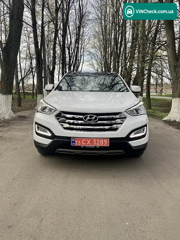 Hyundai Santa FE 2013, фото з оголошення 2 з 20, VIN KMHST81XDDU045296