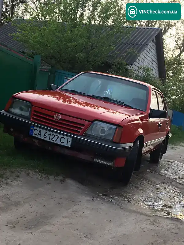 Opel Ascona 1986, фото з оголошення 1 з 7, VIN W0L000086G1134797