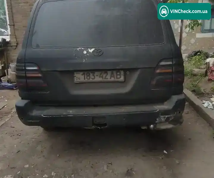 Toyota Land Cruiser 2000, фото з оголошення 2 з 15, VIN JT111TJA008018387