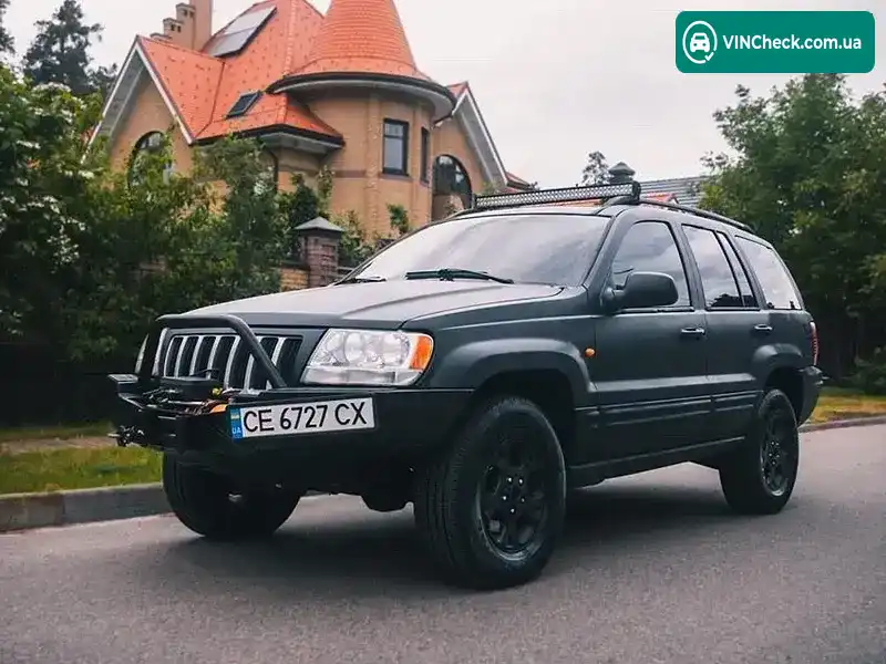 Jeep Grand Cherokee 2003, фото з оголошення 1 з 13, VIN 1J8G2E8A84Y101208