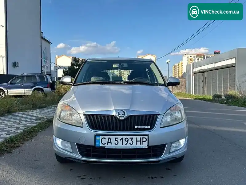 Skoda Fabia 2013, фото з оголошення 1 з 11, VIN TMBJK25JXE3063365