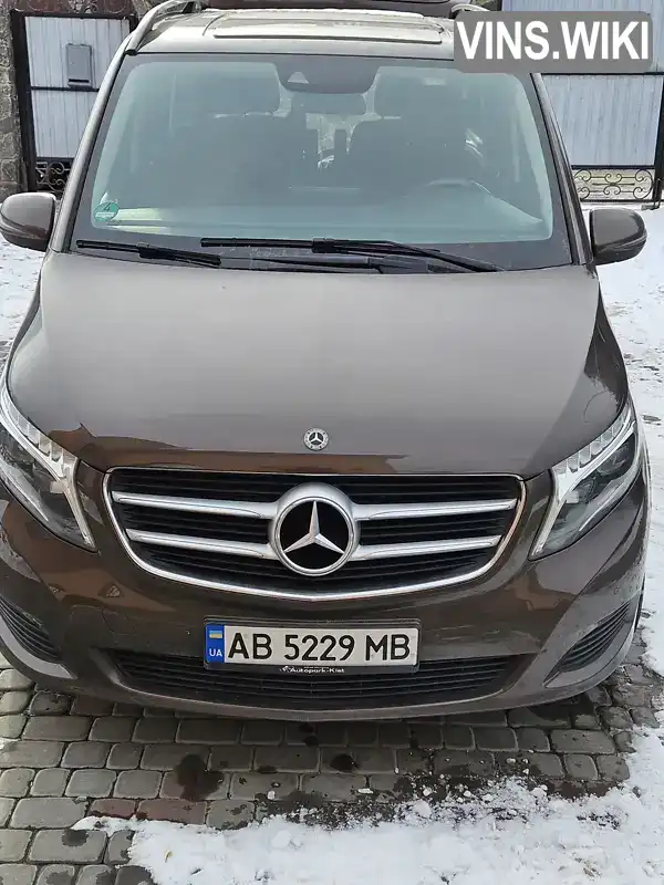 Mercedes-Benz V-Class 2018, фото з оголошення 1 з 18, VIN WDF44781113484312