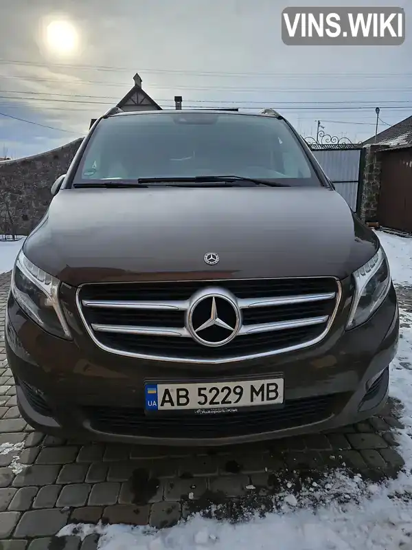 Mercedes-Benz V-Class 2018, фото з оголошення 2 з 18, VIN WDF44781113484312