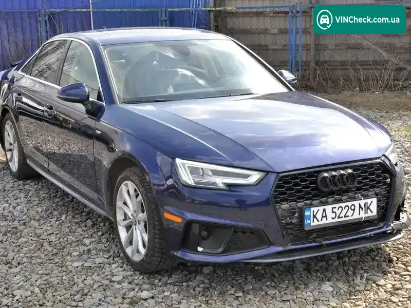Audi A4 2018, фото з оголошення 1 з 21, VIN WAUENAF44KN005275