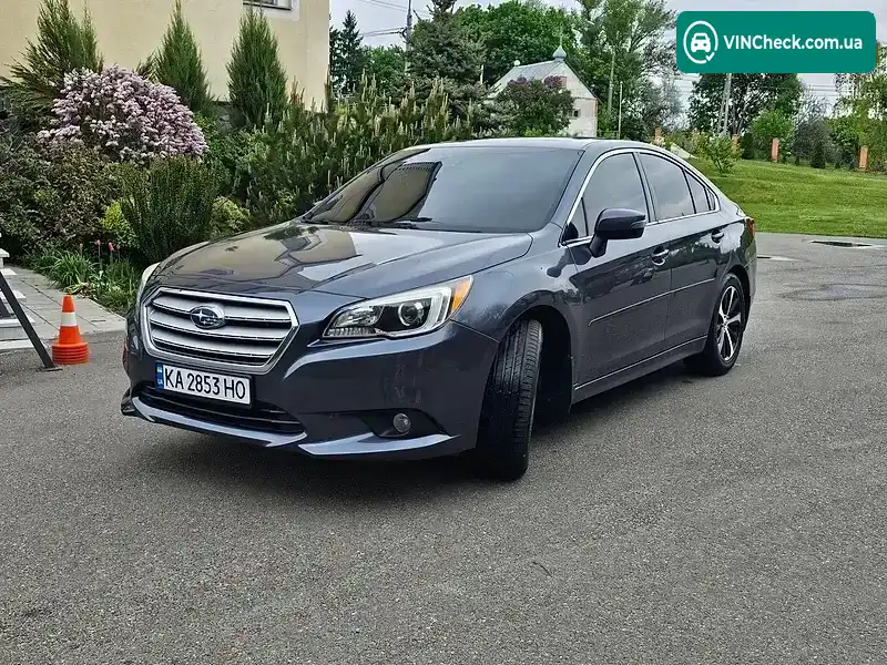 Subaru Legacy 2016, фото з оголошення 2 з 20, VIN 4S3BNAN67G3046091