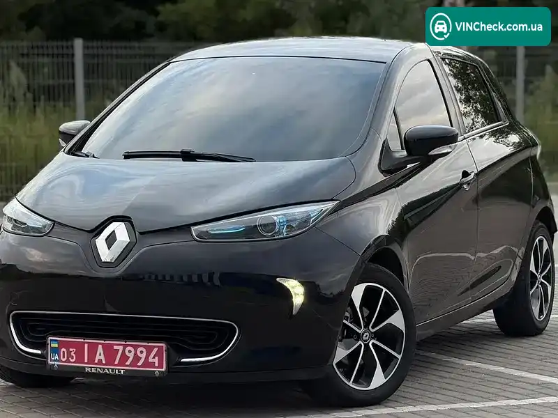 Renault Zoe 2018, фото з оголошення 1 з 15, VIN VF1AGVYF159321958