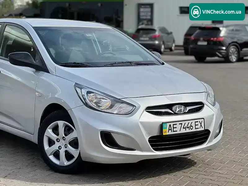 Hyundai Accent 2014, фото з оголошення 2 з 18, VIN Z94CT41CBDR294431