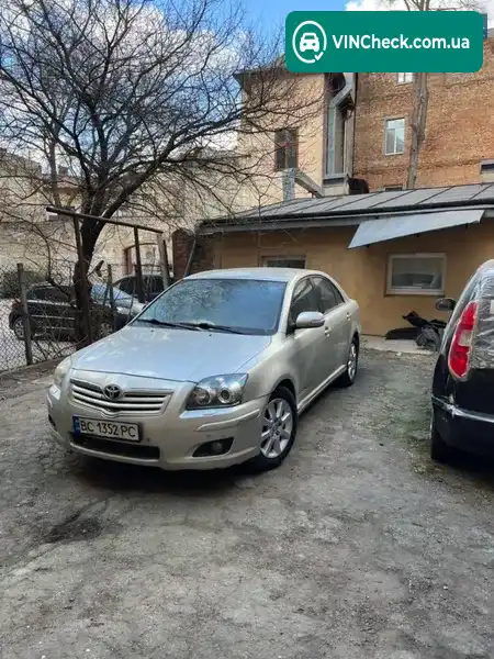 Toyota Avensis 2008, фото з оголошення 2 з 9, VIN SB1DA56L50E093621