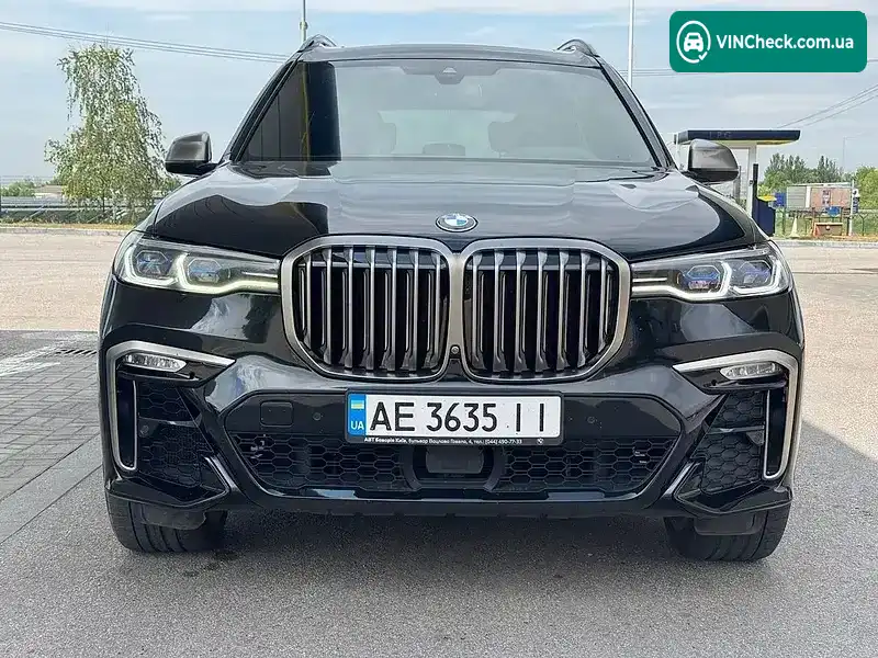 BMW X7 2022, фото з оголошення 2 з 20, VIN WBACW010109L72577