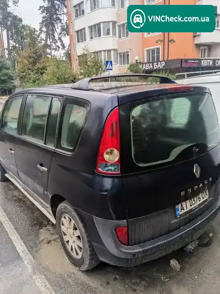 Renault Espace 2003, фото з оголошення 2 з 8, VIN VF1JK0UA629732837