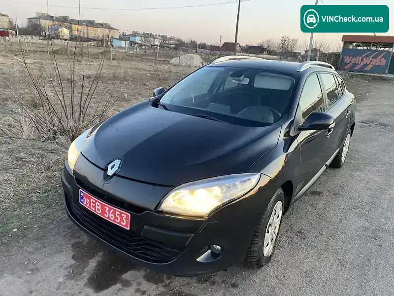 Renault Megane 2011, фото з оголошення 1 з 20, VIN VE1KZ1G0646069648