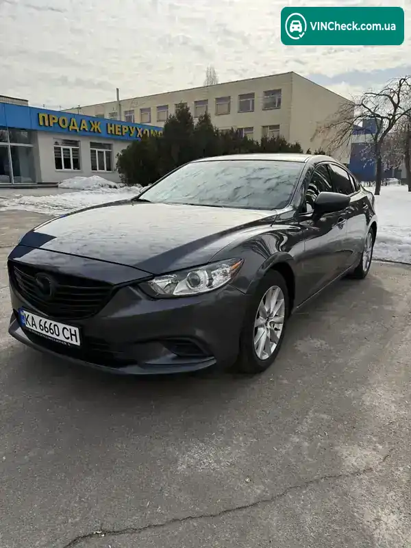 Mazda 6 2015, фото з оголошення 1 з 9, VIN JM1GJ1U55G1458970