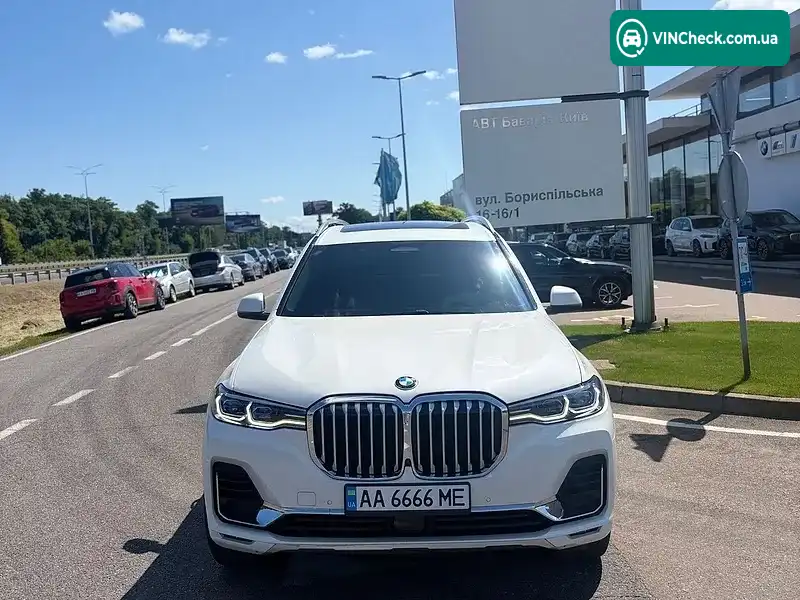 BMW X7 2019, фото з оголошення 2 з 15, VIN 5UXCW2C58KL081621