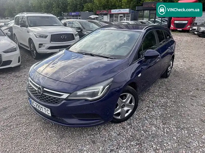 Opel Astra 2017, фото з оголошення 1 з 20, VIN W0VBD8EJ2H8101590