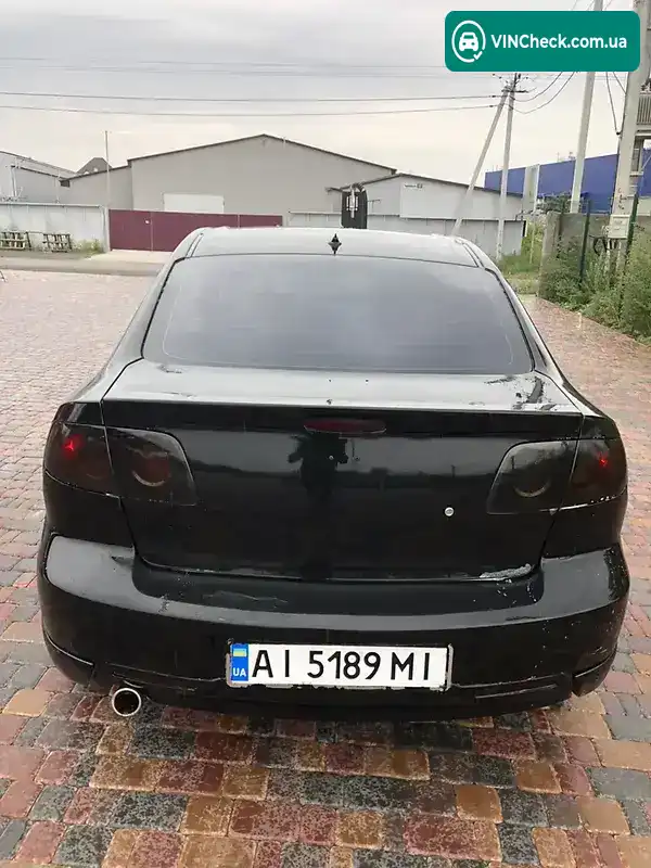 Mazda 3 2005, фото з оголошення 2 з 9, VIN JMZBK12F261290575