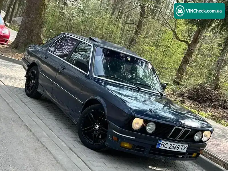 BMW 5 Series 1985, фото з оголошення 1 з 21, VIN WBADB110209396666