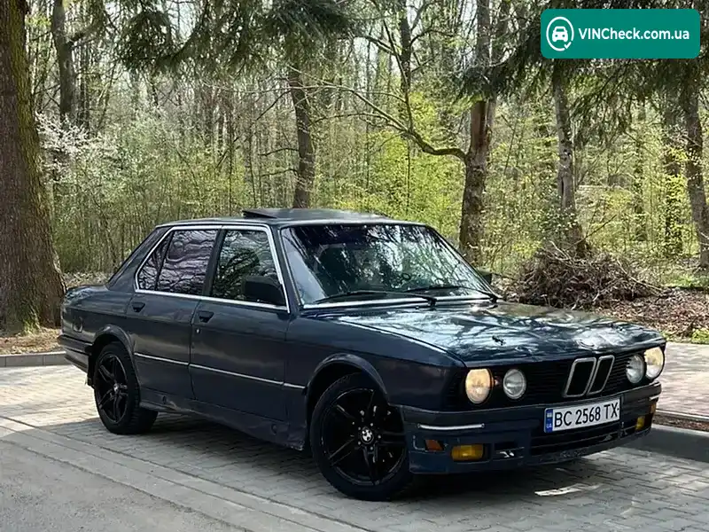 BMW 5 Series 1985, фото з оголошення 2 з 21, VIN WBADB110209396666