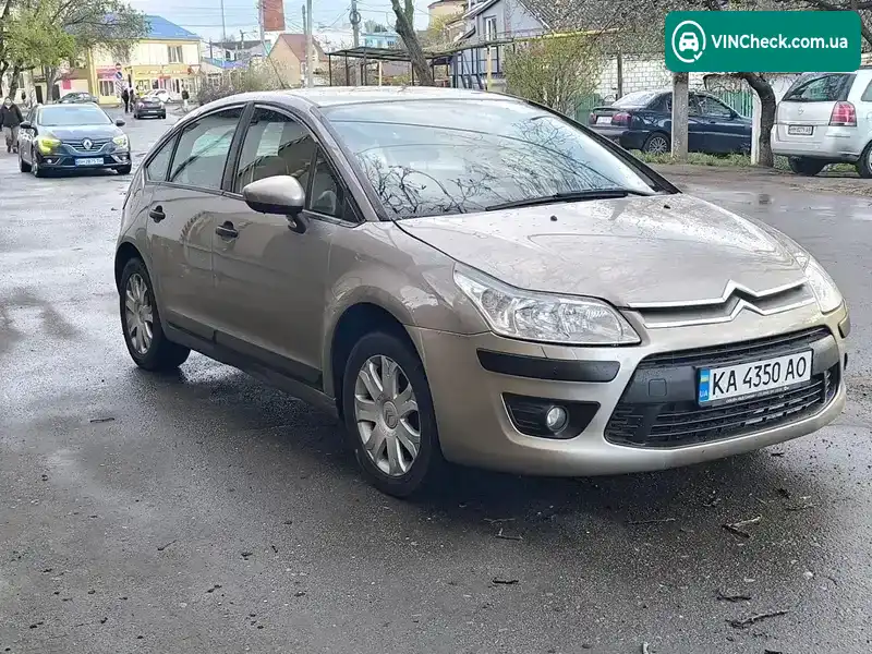 Citroen C4 2010, фото з оголошення 1 з 9, VIN VF7LCNFUFAY561161