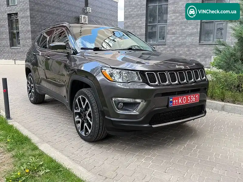 Jeep Compass 2018, фото з оголошення 1 з 11, VIN 3C4NJDCB7JT479397