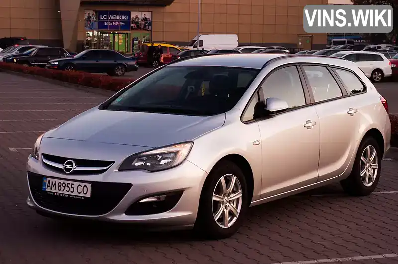 Opel Astra 2015, фото з оголошення 1 з 12, VIN W0LPD8E63F8062774