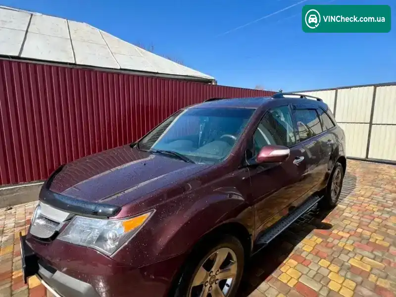 Acura MDX 2008, фото з оголошення 2 з 9, VIN 2HNYD28808H554170