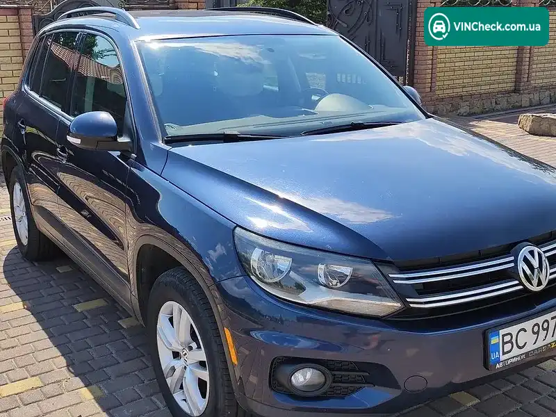 Volkswagen Tiguan 2014, фото з оголошення 1 з 16, VIN WVGJV7AX4FW550796