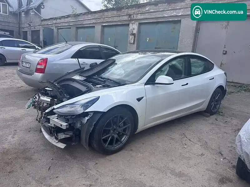 Tesla Model 3 2021, фото з оголошення 1 з 4, VIN 5YJ3E1EA1MF906221